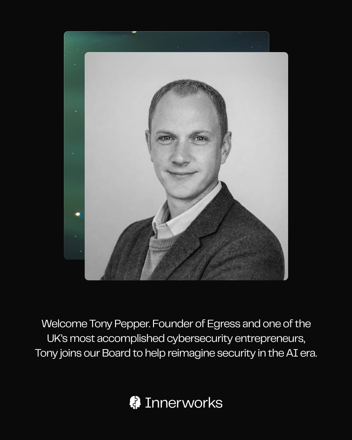 Innerworks Appoints Egress Founder Tony Pepper to the Board
